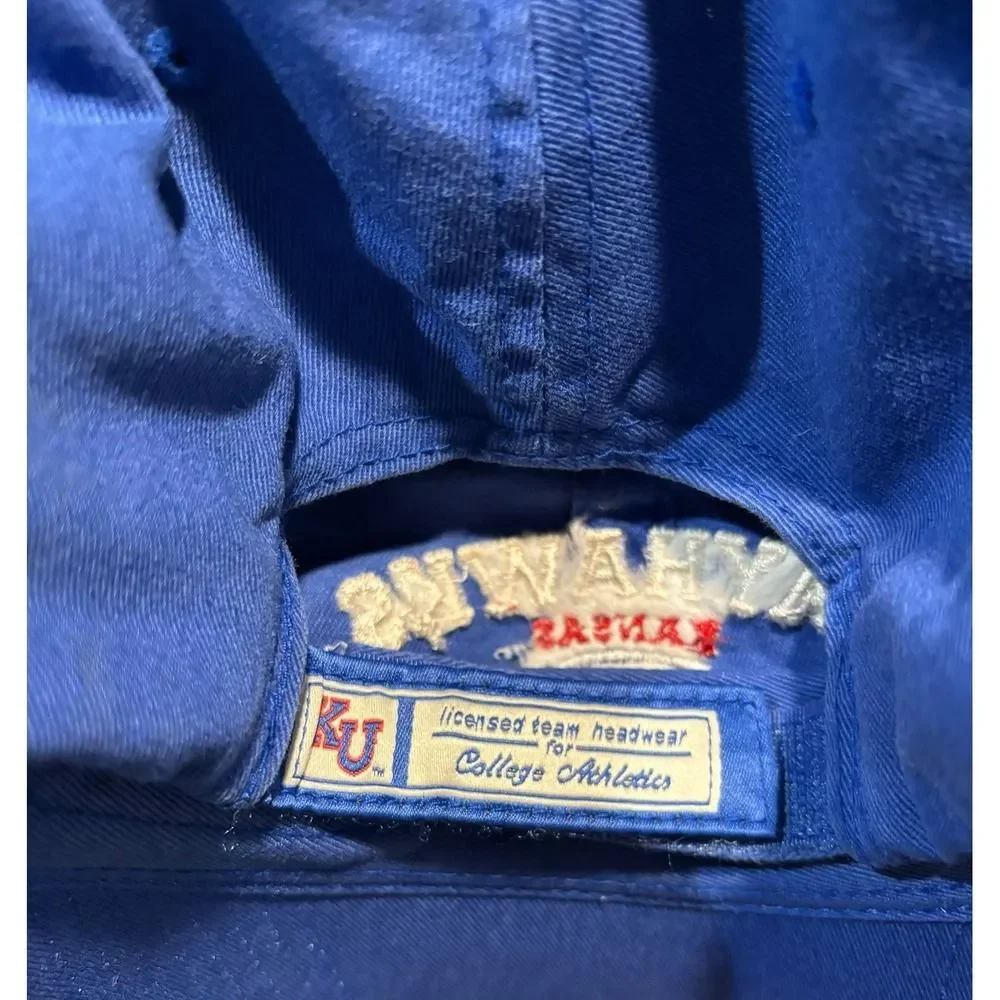 PUMA Y2K Kansas Jayhawks Blue Baseball Cap Hat